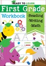 Ready to Learn: First Grade Workbook: Fractions, Measurement, Telling Time, Descriptive Writing, Sight Words, and More! - Editors of Silver Dolphin Books - 9781645173366