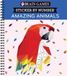 Publications International Ltd: Brain Games - Sticker by Num - Publications International Ltd ; New Seasons ; Brain Games - 9781645580324