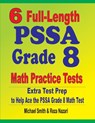 6 Full-Length PSSA Grade 8 Math Practice Tests - Michael Smith ; Reza Nazari - 9781646127283