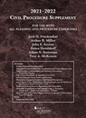 Civil Procedure Supplement, for Use with All Pleading and Procedure Casebooks, 2021-2022 - Jack H. Friedenthal ; Arthur R. Miller ; John E. Sexton ; Helen Hershkoff ; Adam N. Steinman ; Troy A. McKenzie - 9781647088750