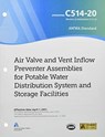 AWWA C514-20 Air Valve and Vent Inflow Preventer Assemblies for Potable Water Distribution System and Storage Facilities - AWWA - 9781647170424