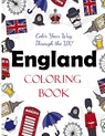 England Coloring Book - Dylanna Press - 9781647900564