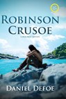 Robinson Crusoe (Annotated, Large Print) - Daniel Defoe - 9781649221957