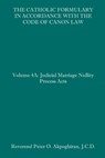 The Catholic Formulary in Accordance with the Code of Canon Law: Volume 4A: Judicial Process Marriage Nullity Acts - Peter O. Akpoghiran J. C. D. - 9781658624633