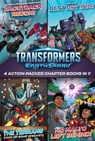 Transformers Earthspark 4 Action-Packed Chapter Books in 1!: Optimus Prime and Megatron's Racetrack Recon!; The Terrans Cook Up Some Mischief!; May th - Ryder Windham - 9781665971225