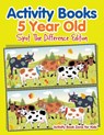 Activity Books 5 Year Old Spot The Difference Edition - Activity Book Zone for Kids - 9781683762546