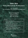 Civil Procedure Supplement, for Use with All Pleading and Procedure Casebooks, 2020-2021 - Jack H. Friedenthal ; Arthur R. Miller ; John E. Sexton ; Helen Hershkoff - 9781684679706