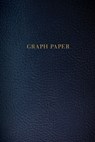 Graph Paper: Executive Style Composition Notebook - Dark Blue Leather Style, Softcover - 6 x 9 - 100 pages (Office Essentials) - Birchwood Press - 9781691092154