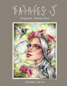 Fairies 3 Grayscale Coloring Book - Christine Karron - 9781710036701