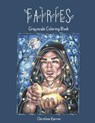 Fairies Grayscale Coloring Book - Christine Karron - 9781722305178