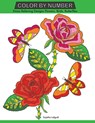 Color by Number: Stress Relieving Designs Flowers, Birds, Butterflies Coloring book, Large Print Color by Number - Sujatha Lalgudi - 9781723712944