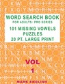Word Search Book For Adults - Mark English - 9781724841629