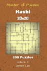 Master of Puzzles - Hashi 200 Puzzles 20x20 vol. 4 - James Lee - 9781725603110