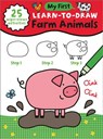 My First Learn-To-Draw: Farm Animals: (25 Wipe Clean Activities + Dry Erase Marker) - Anna Madin - 9781728223711