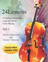 24 lessons A Practical Method to Learn the Art of Cello Playing Vol.1 - Chihiro Takeuchi - 9781728957111