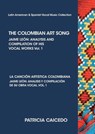 THE COLOMBIAN ART SONG Jaime Leon - CAICEDO,  Patricia - 9781733903509