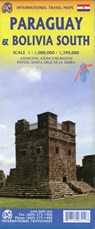 Map Paraguay & Bolivia South 1 : 1 000 000 -  - 9781771296212