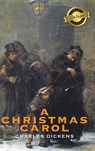 A Christmas Carol (Deluxe Library Binding) (Illustrated) - Charles Dickens - 9781774378274