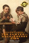 The Adventures of Tom Sawyer and Huckleberry Finn (Deluxe Library Edition) - Mark Twain - 9781774379554