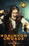 Robinson Crusoe (Deluxe Library Edition) (Illustrated) - Daniel Defoe - 9781774379677