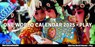 One World Calendar 2025 -  - 9781780266220