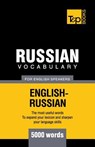 Russian Vocabulary for English Speakers - 5000 words - Andrey Taranov - 9781780712833