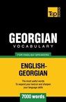 Georgian vocabulary for English speakers - 7000 words - Andrey Taranov - 9781780716923