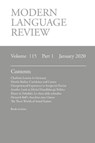 Modern Language Review (115 - CONNON,  Derek F - 9781781889541