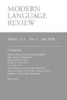 Modern Language Review (115 - CONNON,  Derek F - 9781781889565