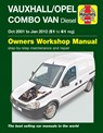 Vauxhall/Opel Combo Diesel Van (Oct 2001 to Jan 2012) 51 to 61 Haynes Repair Manual - Martynn Randall - 9781785213625