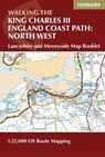 Walking the King Charles III England Coast Path: North West - Lancashire and Merseyside Map Booklet - Ange Harker - 9781786310415