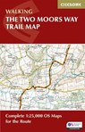 The Two Moors Way Trail Map - Sue Viccars - 9781786313188