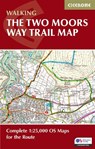 The Two Moors Way Trail Map - Sue Viccars - 9781786313188