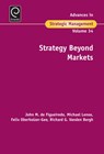 Strategy Beyond Markets - JOHN M. DE (DUKE UNIVERSITY,  USA) Figueiredo ; Michael (University of Virginia, USA) Lenox ; Felix (Harvard Business School, USA) Oberholzer-Gee ; Richard G. (University of Vermont, USA) Vanden Bergh - 9781786350206
