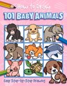 How to Draw 101 Baby Animals - Barry Green - 9781787001800