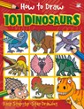 How to Draw 101 Dinosaurs - Nat Lambert - 9781787001817