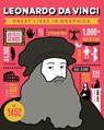 Great Lives in Graphics: Leonardo Da Vinci - Button Books - 9781787081123