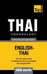 Thai vocabulary for English speakers - 5000 words - Andrey Taranov - 9781787672345