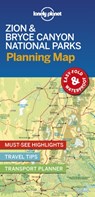 Lonely Planet Zion & Bryce Canyon National Parks Planning Map -  - 9781788686167