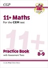 11+ CEM Maths Practice Book & Assessment Tests - Ages 8-9 (with Online Edition) - CGP Books - 9781789081459