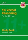 11+ CEM Verbal Reasoning Study Book (with Parents’ Guide & Online Edition): for the 2025 exams - CGP Books - 9781789081749