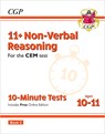 11+ CEM 10-Minute Tests: Non-Verbal Reasoning - Ages 10-11 Book 2 (with Online Edition): for the 2025 exams - CGP Books - 9781789081954
