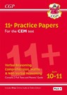 11+ CEM Practice Papers: Ages 10-11 - Pack 4 (with Parents' Guide & Online Edition): for the 2025 exams - CGP Books - 9781789082197