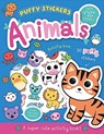 Puffy Sticker Animals - Connie Isaacs - 9781789589238