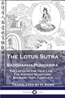 The Lotus Sutra - Saddharma-Pundarika - H Kern - 9781789872200