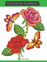 Colour by Numbers: Large Print Colour By Number Butterflies, Birds, and Flowers Adult Colouring Book - Sujatha Lalgudi - 9781790383313