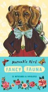 Fancy Fauna: 12 Notecards & Envelopes -  - 9781797201955