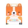 Carry-Along Corgi Sketch Kit - Petit Collage - 9781797231938