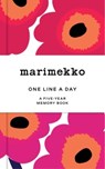 Marimekko One Line a Day (Red Unikko) -  - 9781797238425