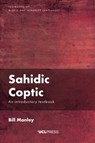 Sahidic Coptic - Bill Manley - 9781800086470
